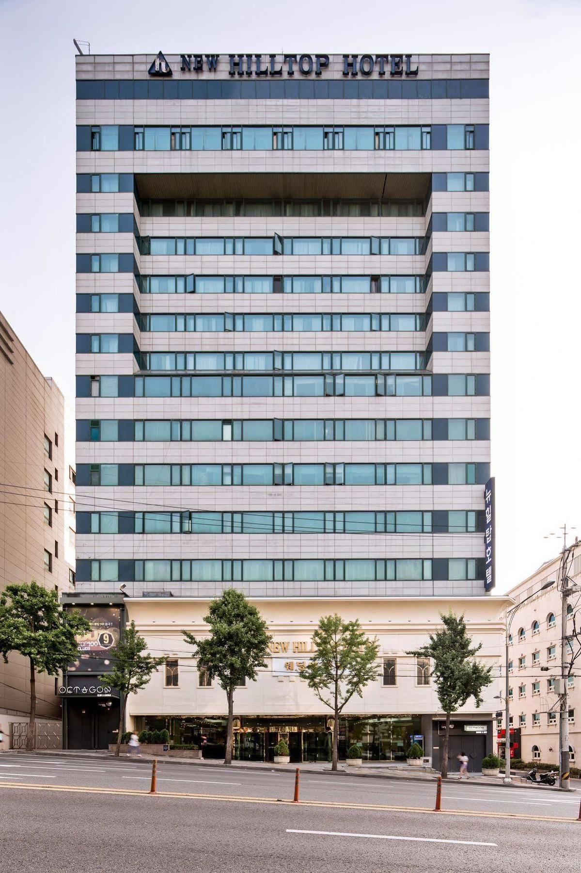 New Hilltop Hotel Seúl Exterior foto
